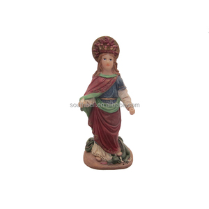 Figurine di resina religiose classiche personalizzate all'ingrosso <span class=keywords><strong>Santa</strong></span> elizabeth - Product Image 2
