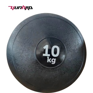 Ballon de médecine lesté à gravité, personnalisé avec logo d'usine, entraînement de puissance, 2-100 <span class=keywords><strong>kg</strong></span>, <span class=keywords><strong>4</strong></span>-150 lb, PVC souple, antidérapant, durable, rempli de sable - Product Image 4