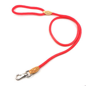 ペット犬の鎖ロープ付き手作り多色丈夫ナイロン - Product Image 5