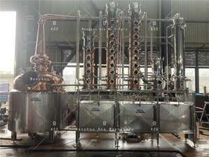 Alambique Doble Ace de 500L y 300L para Whisky, Destilación de Alcohol - Product Image 6