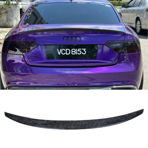 For A5 B8 B8.5 2Door Coupe 8T3 S Style Forged Carbon Fiber Rear Spoiler Trunk Wing 2007-2017 - Product Image 1
