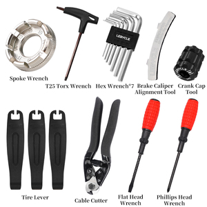 Hộp dụng cụ sửa chữa xe đạp leo núi LEBYCLE đa năng, di động, 28 trong 1, bộ dụng cụ sửa chữa xe đạp đa năng, bộ dụng cụ sửa chữa xe đạp - Product Image 4