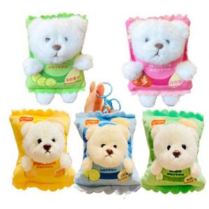 Llavero Personalizado Unisex de Peluche de Alta Calidad Hecho a Mano, Súper Suave, con Colgante de Oso o Tigre, Venta al por Mayor, Juguetes de Peluche 3D de Ganchillo - Product Image 6