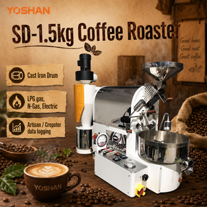 Easy Operation and Maintenance Efficient Bed-Style Coffee Roaster Designed - Product Image 1