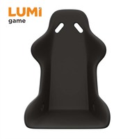 Siège de cockpit de simulation de course LRS07-BS-KP03 en tissu de coton de taille standard, style siège de voiture de course, pour bases de simulateur de course