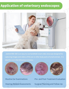 獣医用耳鏡診断セット 動物耳検査キット（ワニ口鉗子＆耳垢除去器付き）獣医診断ツール - Product Image 6