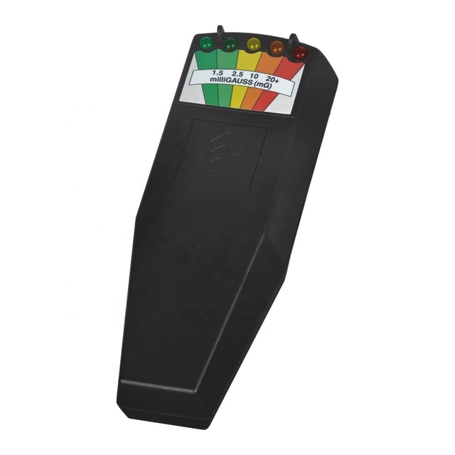 5 LED EMF Meter Magnetic Field Detector Ghost Hunting Equipment Tester for Home Office And Outdoor Inspections