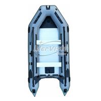 Bateau pneumatique de 4,2 m, très demandé, pour le plaisir aquatique et la pêche, avec coque en V profond, en stock