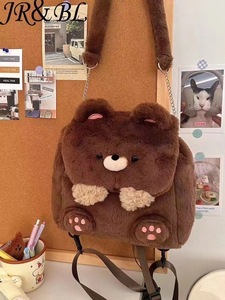 Mochila de Peluche Kapibala de 22 cm, Mochila de Peluche de Capibara de Dibujos Animados Unisex para Estudiantes, Colores Variados - Product Image 5