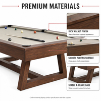 Table de billard sur mesure de 7 pieds ou 8 pieds, table de billard moderne de luxe pour la maison