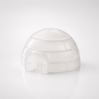 Hoersun – Moule à glaçons modulaire en PE, réutilisable, personnalisable, 20 pièces, pour l'agrandissement des glaçons, ensemble de refroidissement, fabricant en gros