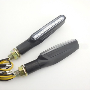 Accessoires pour motos, clignotant pour vélo électrique, clignotant séquentiel 9 LED pour moto tout-terrain, lumière LED progressive - Product Image 5