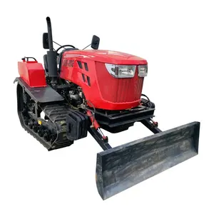 25-120hp tracked tractor Amphibious tracked rotary tiller