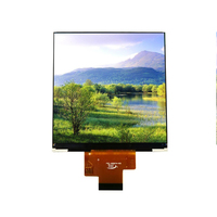 Módulo de Pantalla LCD TFT Cuadrada IPS de 4 Pulgadas, 720x720, Interfaz MIPI RGB/SPI I2C, 300nits, ST7703, para Panel de Control de HVAC y Hogar Inteligente