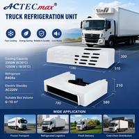 Unité de réfrigération électrique pure AC.133.156 pour camion, unité frigorifique DC250V-450V 2350W pour véhicule de chaîne du froid, pour fourgonnette électrique de 6-10m³