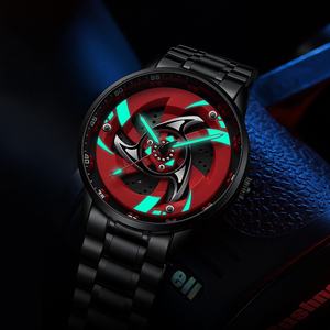 Reloj de Cuarzo para Hombre SVJ Cady <span class=keywords><strong>con</strong></span> Embrague de Motor, Acero Inoxidable, Resistente al Agua, Ruleta del <span class=keywords><strong>Alma</strong></span>, Cubo de Rueda Personalizado de Diseñador - Product Image 3