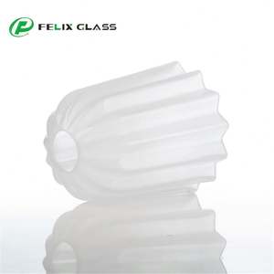 Lámpara Colgante LED de Diseño Moderno con Vidrio Esmerilado Blanco Ópalo, Acabado Brillante Blanco Cálido y Pequeñas Burbujas de Aire para Sala de Estar - Product Image 3