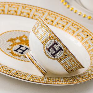 Offre Spéciale – Services de Table Modernes et Simples en Porcelaine Fine de Jingdezhen avec Mosaïque Phnom Penh – Design Minimaliste, Sûrs pour le Contact Alimentaire, Idéaux pour la Maison et la Restauration - Product Image 4