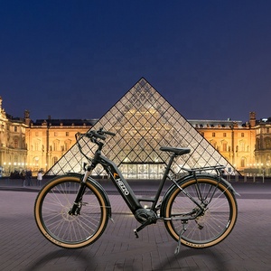 HEZZO US UK CA Entrepôt 27.5 "48v <span class=keywords><strong>500w</strong></span> BAFANG M600 Mid Drive Ebike 17.5Ah LG Longue Portée Anti-crevaison Step Thru Vélo électrique - Product Image 4