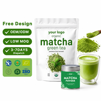 Poudre de Matcha Biologique de Qualité Cérémoniale OEM, Thé Vert Japonais Premium en Vrac, Marque Privée Matcha Pulver