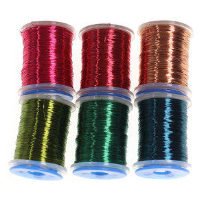 Outil de pêche à la mouche et accessoire Carpe d'eau douce Nymphe Technique de mouche humide/sèche avec appât fin en fil de cuivre souple Espèces cibles - Product Image 4
