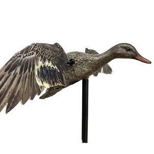 Hot Bán Nhân Tạo Mallard Vỏ Mồi Điện Bay Quay Cánh Vịt Săn Bắn Mồi Làm Từ Vật Liệu PE - Product Image 1