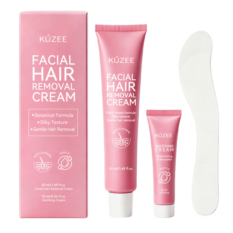Crème dépilatoire visage à la lavande