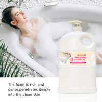 GOLIA pour Gel Douche Bio au Lait de Chèvre Naturel 2.08L Mousse Dense Hydratante Peau Soyeuse Blanchissante Exfoliante Lavant Corporel Femme