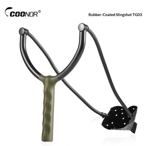 Resortera <span class=keywords><strong>Kuno</strong></span> TG03 con revestimiento de caucho TPR para lanzamiento de cebo a larga distancia y punto fijo, equipo de pesca para exteriores. - Product Image 5