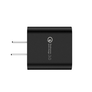 Chargeur de <span class=keywords><strong>batterie</strong></span> de voiture universel 9V2A QC3.0 Chargeur mural rapide pour téléphone USB avec port USB, prise US, UK, EU, accessoires mobiles, charge rapide 18W - Product Image 4