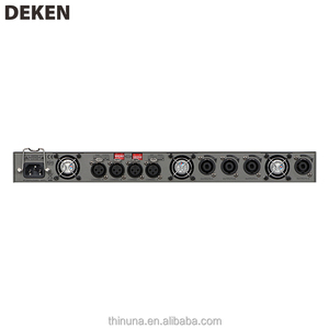 DEKEN DA-4400 quatre canaux classe D 1u stéréo 400W * 4 amplificateur de puissance Audio numérique professionnel pour haut-parleurs de karaoké de scène - Product Image 2