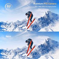 Cámara de Videoconferencia TEVO-VHD20H 1080p USB/HDMI/RJ45 PTZ Óptica con Zoom 20x para Iglesia/Educación/Transmisión en Vivo