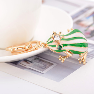 Porte-clés en métal vintage personnalisé avec motifs de grenouilles sculptées, ouvre-bouteille créatif antique étanche fait main, cadeaux promotionnels - Product Image 2