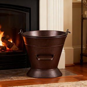 Vente directe d'usine 6.9 gallons accessoires de <span class=keywords><strong>cheminée</strong></span> <span class=keywords><strong>Zinc</strong></span> <span class=keywords><strong>cheminée</strong></span> charbon bac seau pour foyer - Product Image 1