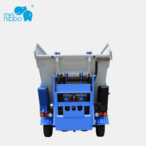 รถบรรทุกขยะไฟฟ้าแบบเทข้าง รุ่น Mini Hippo TRS3840-1 สำหรับงานหนัก อุปกรณ์สำหรับงานสุขาภิบาลในเขตเทศบาล - Product Image 4