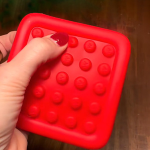 ของเล่นบับเบิ้ลซิลิโคนหลากสีแบบนำกลับมาใช้ใหม่ - ของเล่นบีบคลายเครียด - Product Image 3