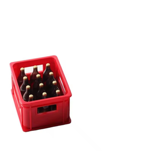 Mini Caja de Resina Plástica para Botellas de Cerveza, Accesorios para Casa de Muñecas, Juguete Educativo DIY - Product Image 2