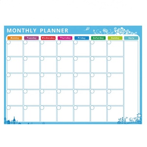 Tablero de borrado en seco con <span class=keywords><strong>calendario</strong></span> ecológico magnético fuerte mensual <span class=keywords><strong>personalizado</strong></span> - Product Image 4