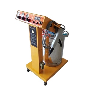 Pistola de Pintura Industrial Portátil Pequeña, Equipo de Recubrimiento Electrostático en Polvo con Bomba y Componentes Principales - Product Image 1