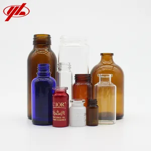 Vial Bottle 10ml 30ml 50ml 100ml 150ml Pharmaceutical And Cosmetic Moulded Glass Bottle Vial