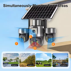 Sistema de Seguridad para el Hogar con Cámara Solar, Cámara PTZ Inalámbrica 4G de 6MP, Seguimiento de Movimiento en Exteriores, Alarma PIR CCTV para Casa y Jardín - Product Image 4