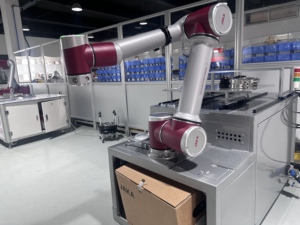 Standardized Machine Tool Loading Unloading Unit Automation Finished Part End Effectors Cnc Robot Arm With Collection <b>Bin</b> - Product Image 4
