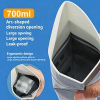 Sac urinoir jetable et portable de 700 ml pour les situations d'urgence en voyage, les embouteillonnages et le camping