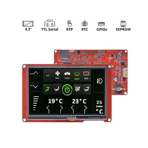 Nextion Resistive NX4827P043-011R Capacitive NX4827P043-011C 4.3 inch HMI interface TFT Display Module