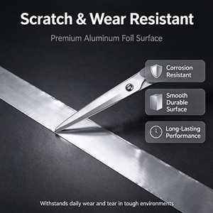 Cinta <span class=keywords><strong>Aislante</strong></span> de Aluminio Resistente a la Intemperie, Autoadhesiva, Impermeable, de Alta Temperatura, para Sellado de Tuberías y Techos Exteriores - Product Image 5