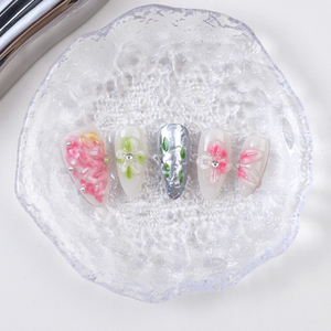 Venta al por Mayor <span class=keywords><strong>de</strong></span> 10 <span class=keywords><strong>Uñas</strong></span> Postizas Acrílicas Pintadas a Mano, Diseño Personalizado <span class=keywords><strong>de</strong></span> Lujo, Hechas a Mano - Product Image 3