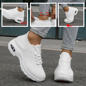 Scarpe da Passeggio Comode per <span class=keywords><strong>Donna</strong></span>, Punta Chiusa, Tessuto a Rete e Elasticizzato, Suola in PU, Slip-On, Antiscivolo, Traspiranti, per Tutte le Stagioni - Product Image 4