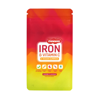Sacs plastique en aluminium avec film imprimé personnalisé, sachets d'emballage pour épices et assaisonnements, feuille d'aluminium, unités