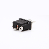 Interrupteur à Levier pour Montage sur Panneau PT101SQQ Bakélite 15A 277V 12mm Forme de Contact SPDT DPDT IP66 pour Machine d'Automatisation Haute Résistance Mécanique