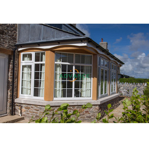 Finestre e Porte in PVC con Doppio Vetro Antiuragano per Sicurezza Domestica Avanzata, Telaio in Plastica UPVC con Vetro Scorrevole - Product Image 4